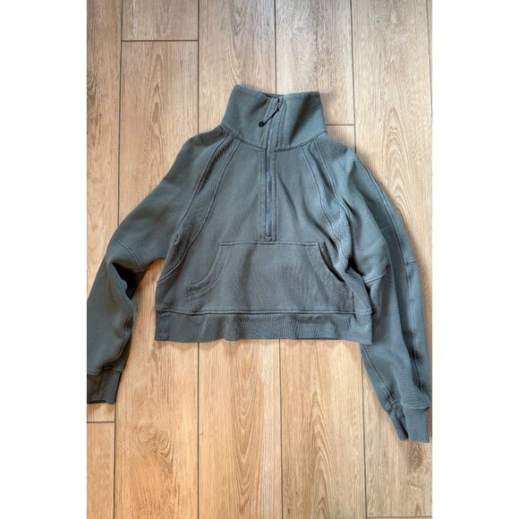 Lululemon Scuba Oversized Funnel Neck in Carob Brown size XS/S - Picture 5 of 8